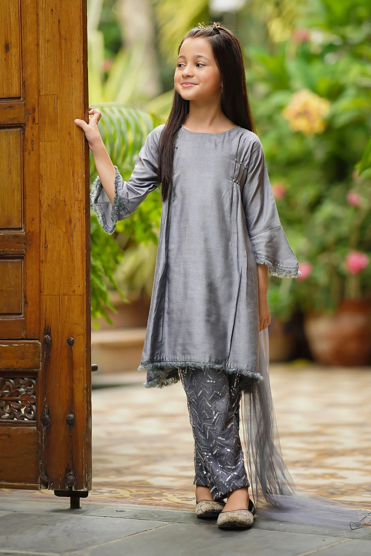 Girls Stitched 3 Piece INCF 25 - Image 4