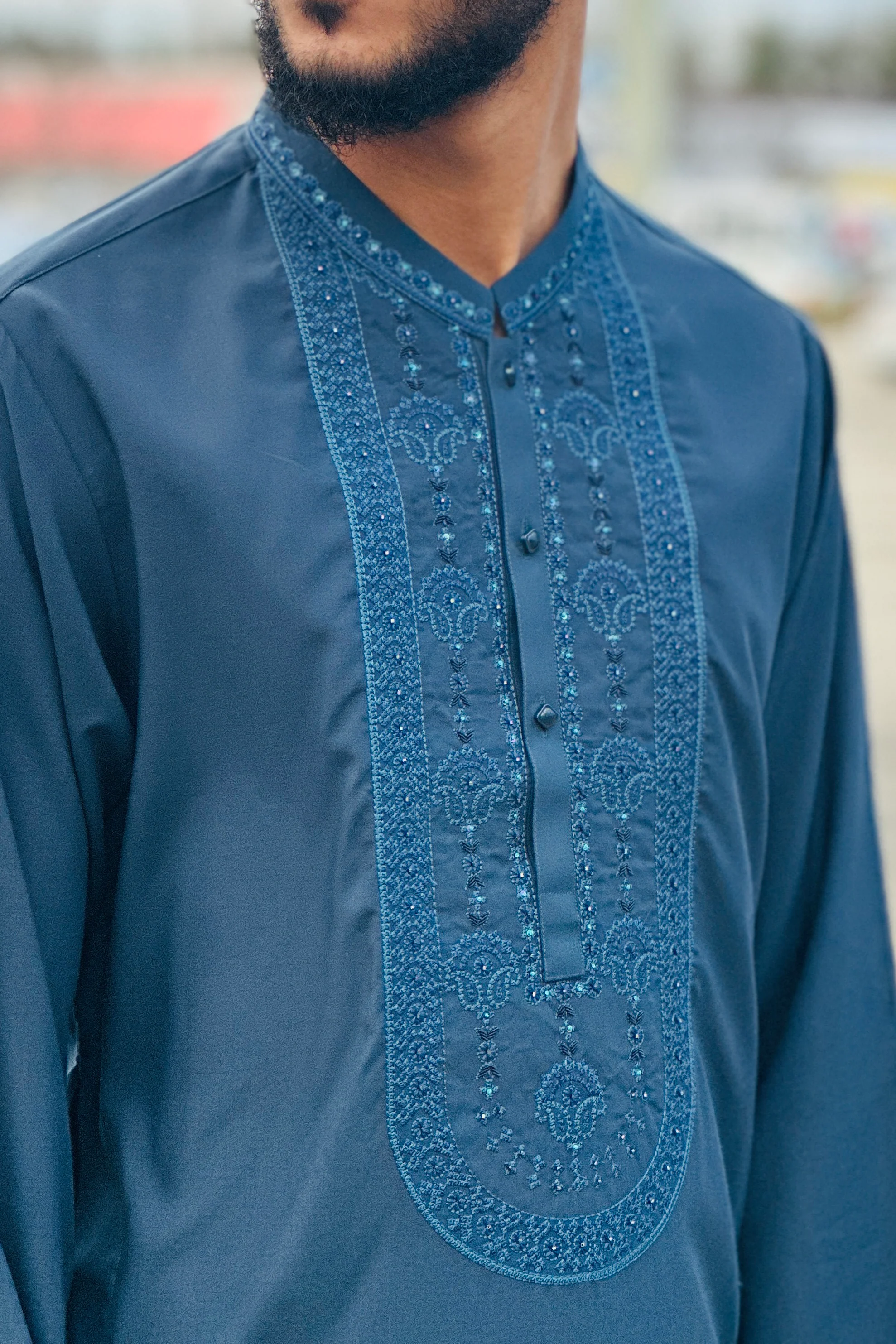 Men Formal Kurta Pajama DIF25-08 NY(B-26) NJ (M42) - Image 4