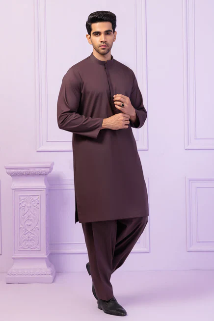 MEN KURTA SHALWAR KSRS24-034 TX24 - Image 3