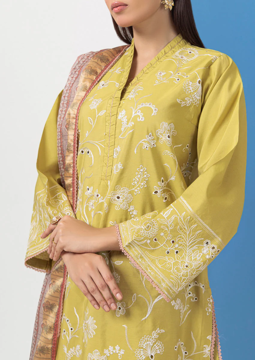 Olive-Cotton Slik-3 Piece (WPS25SE3023) - Image 3