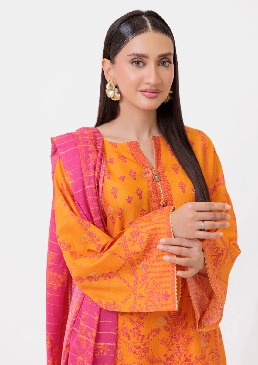 Orange-Jacquard-3 Piece (WP3PPSS25ZA10) - Image 5